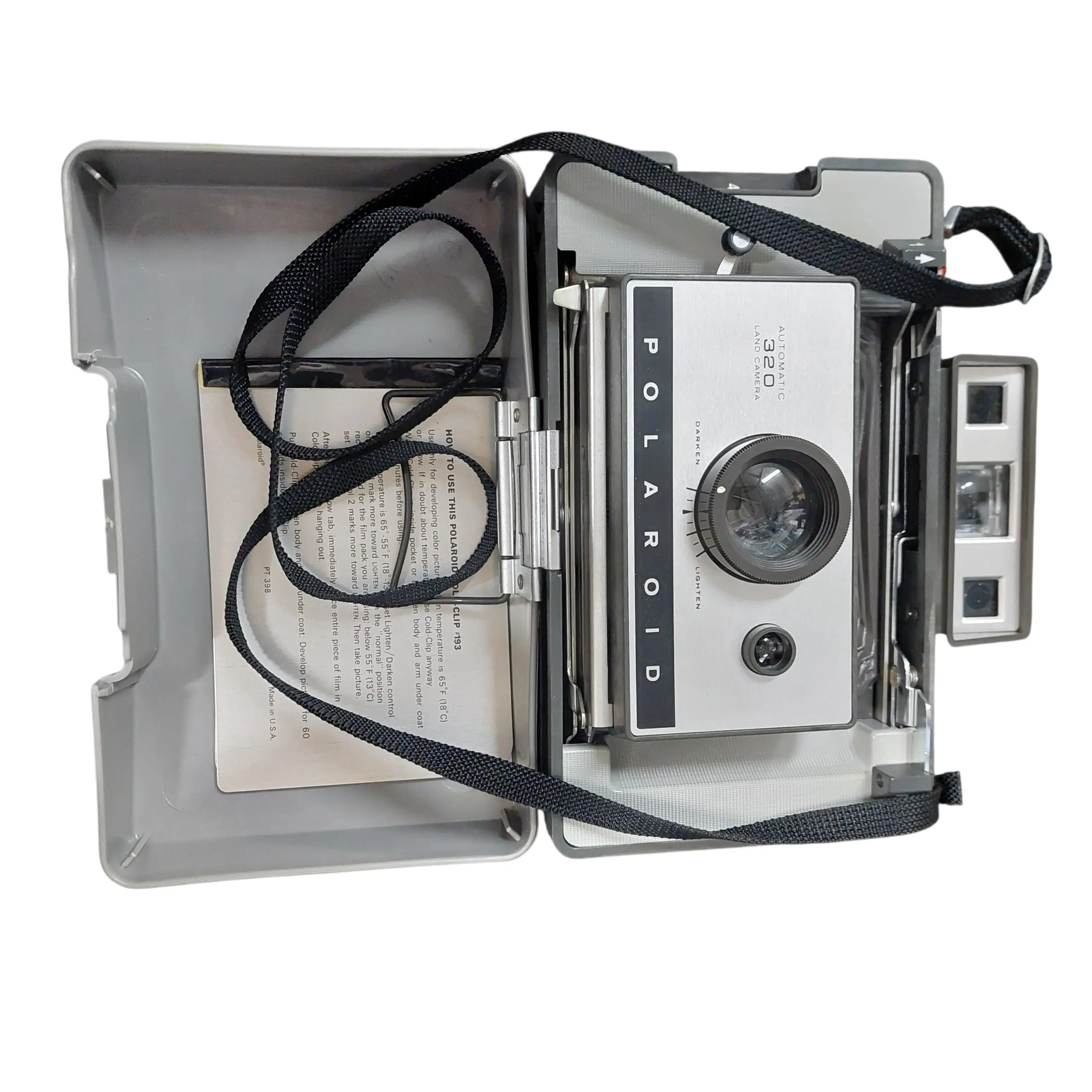 Polaroid 320 Automatic Land Camera Vintage Instant Film Folding